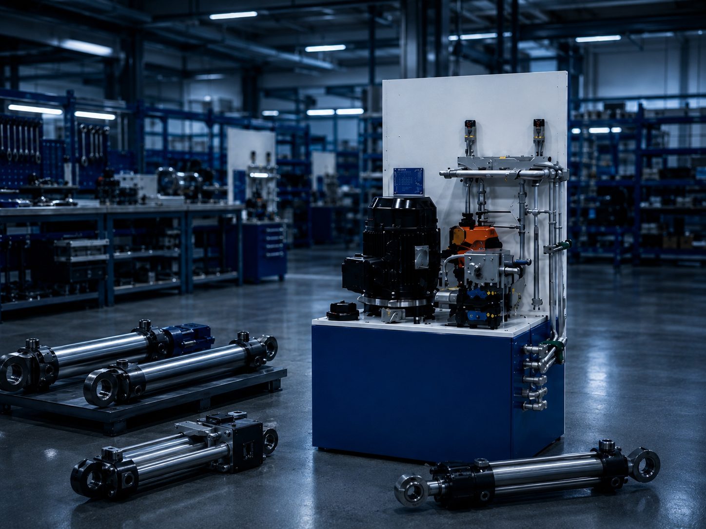 Konstruktion und Fertigung von Hydraulikzylindern und Aggregaten