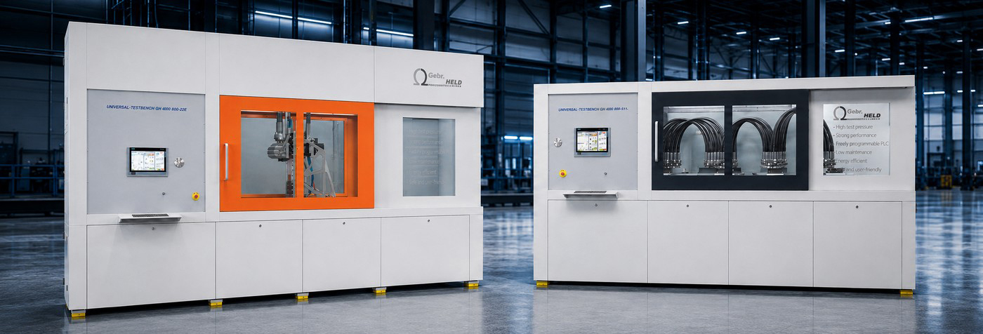 Gebr. HELD Hydraulik – Prüfstände